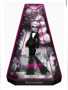Monster High Zomby Gaga Doll-“Born this way”-NIB